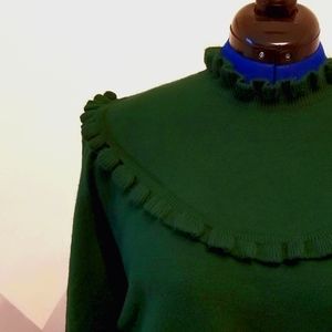 French Connection Forest Green Sweater